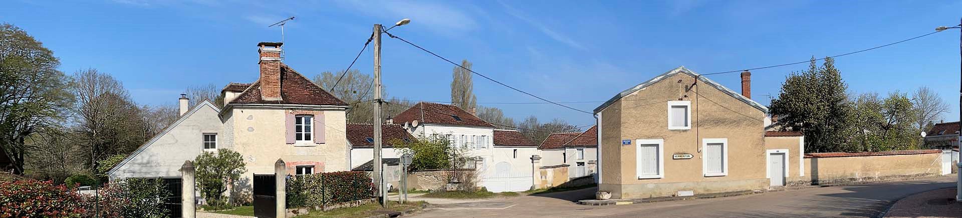 Vue du village de Ste-Pallaye